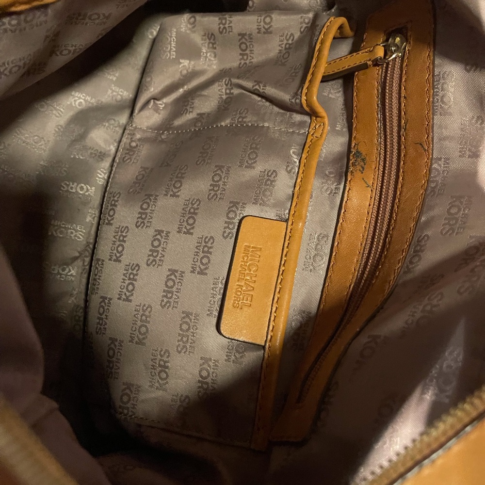 Michael Kors Astor Braided Tasseled Satchel Shoulder Bag - Picture 12 of 14